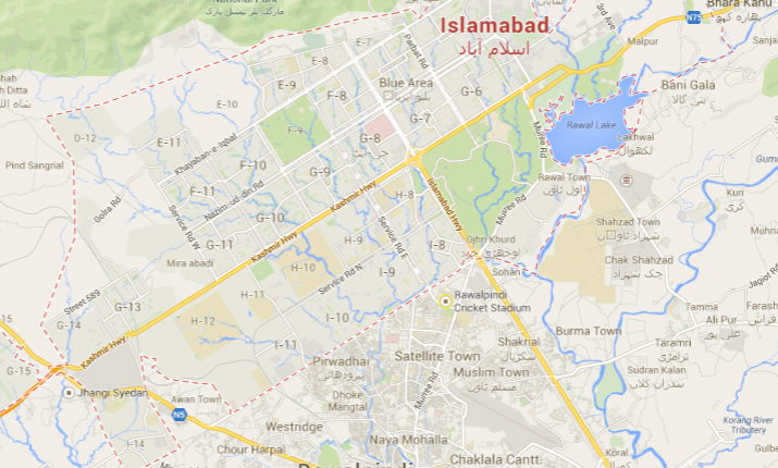 Islamabad Ring Road Map