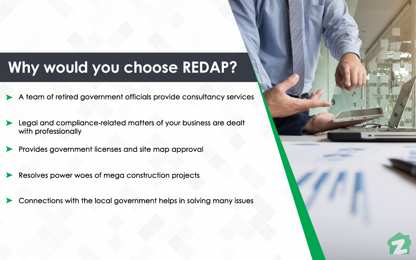 REDAP provides complete business solutions of all your property needs