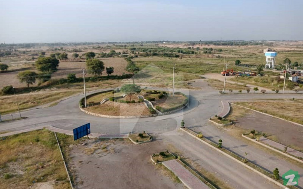  An aerial capture of a segment of University Town Islamabad