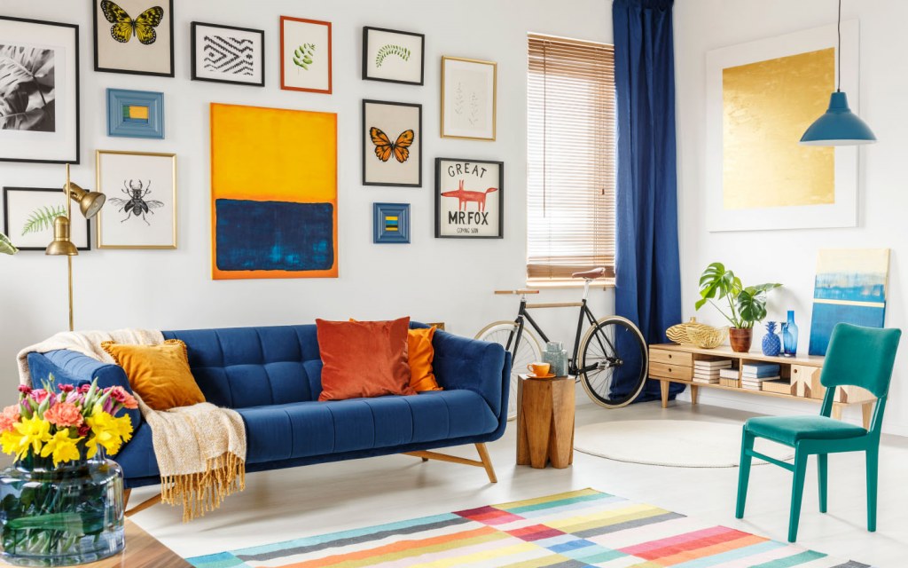 Colourful Living Room