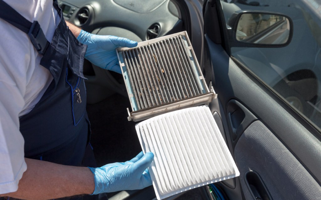 Dirty and Clean Air Filters