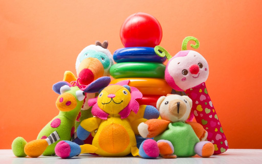 Colourful toys for children