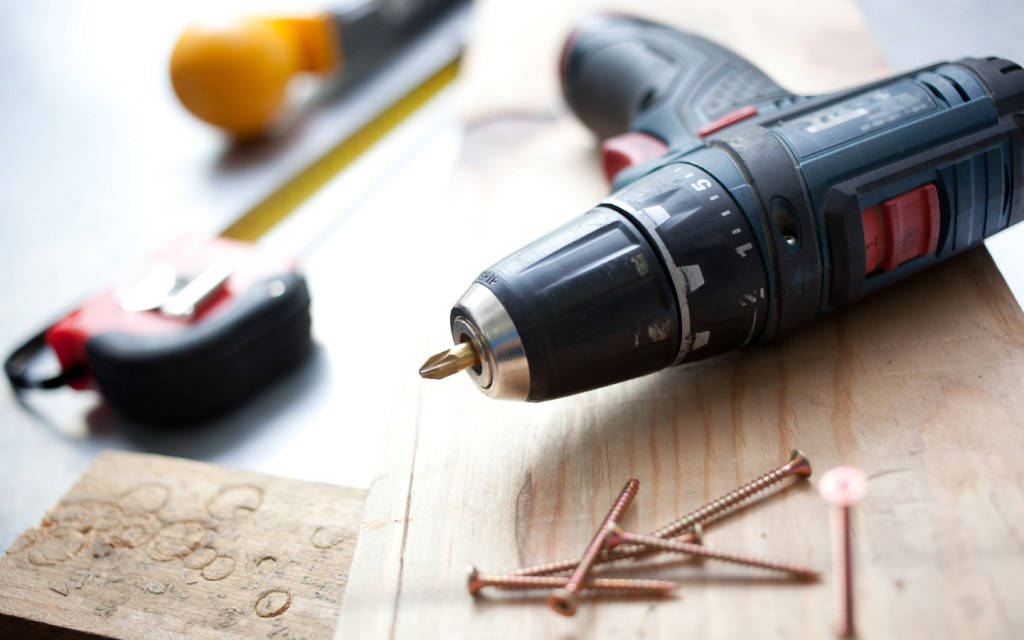 Electric drill DIY home repair tools