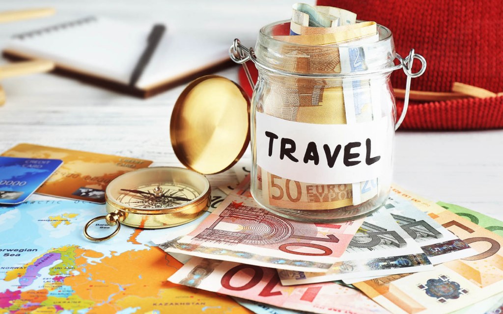 outline daily budget for organized travel