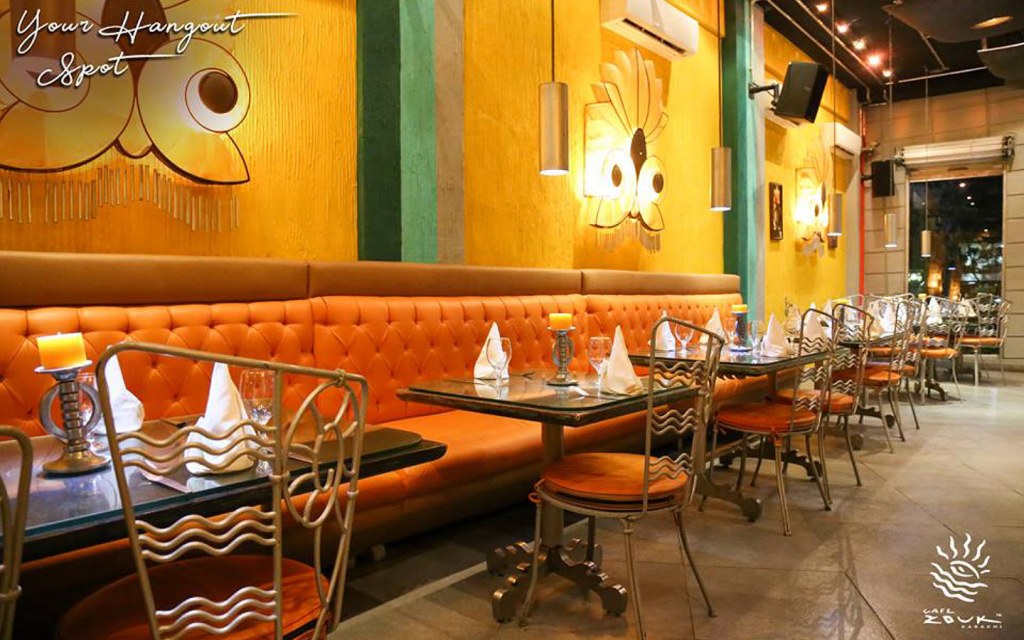 Cafe Zouk is one of the most famous restaurant in DHA Karachi