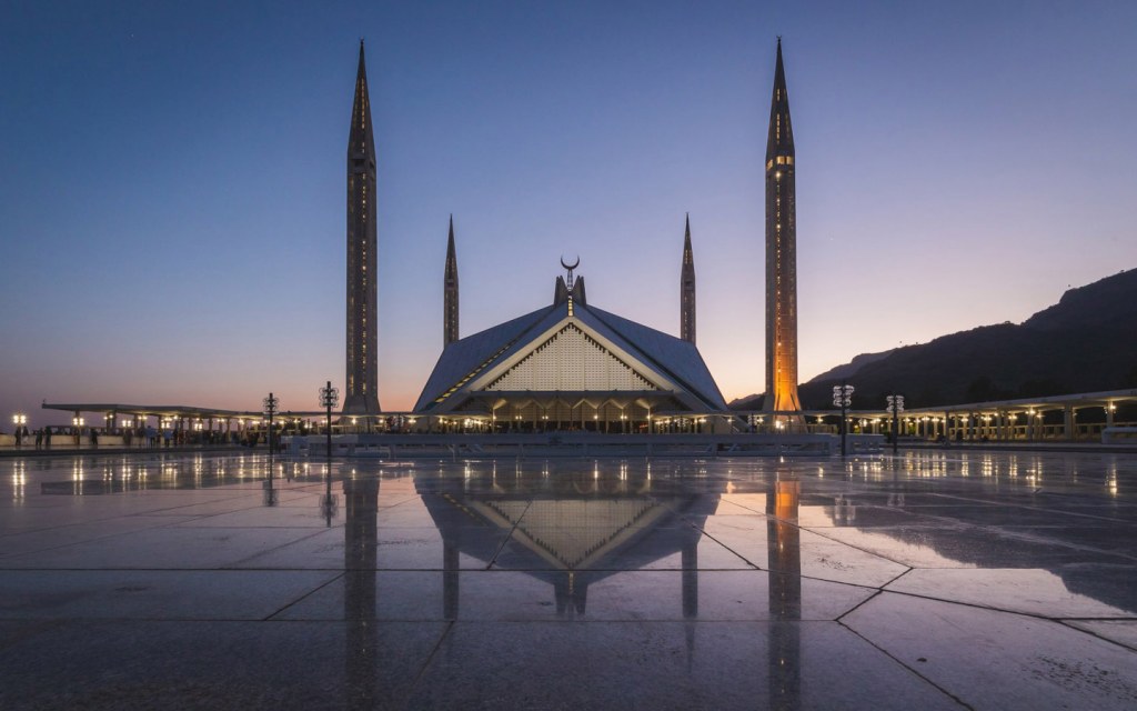 Shah Faisal Mosque is the Most Famous Landmark in Islamabad