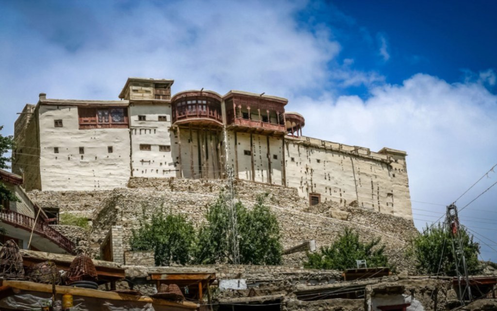 Baltit Fort is located in Hunza Valley
