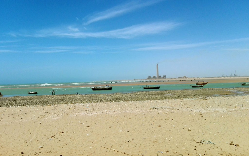 Mubarak Village is a fishing village in Karachi, Sindh