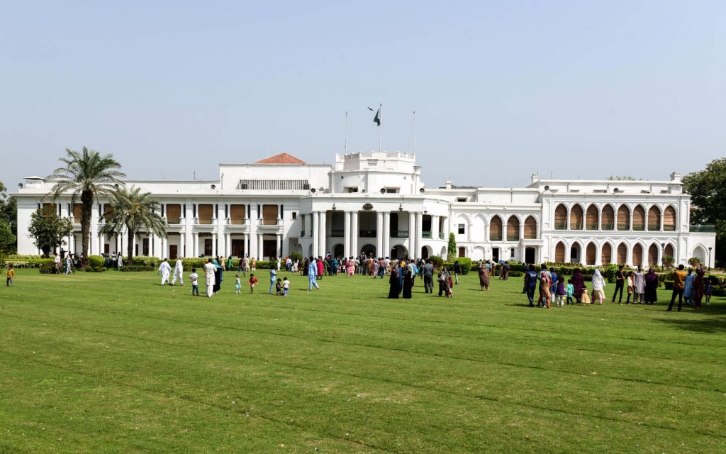 Governor House is the official residence of Governor Punjab