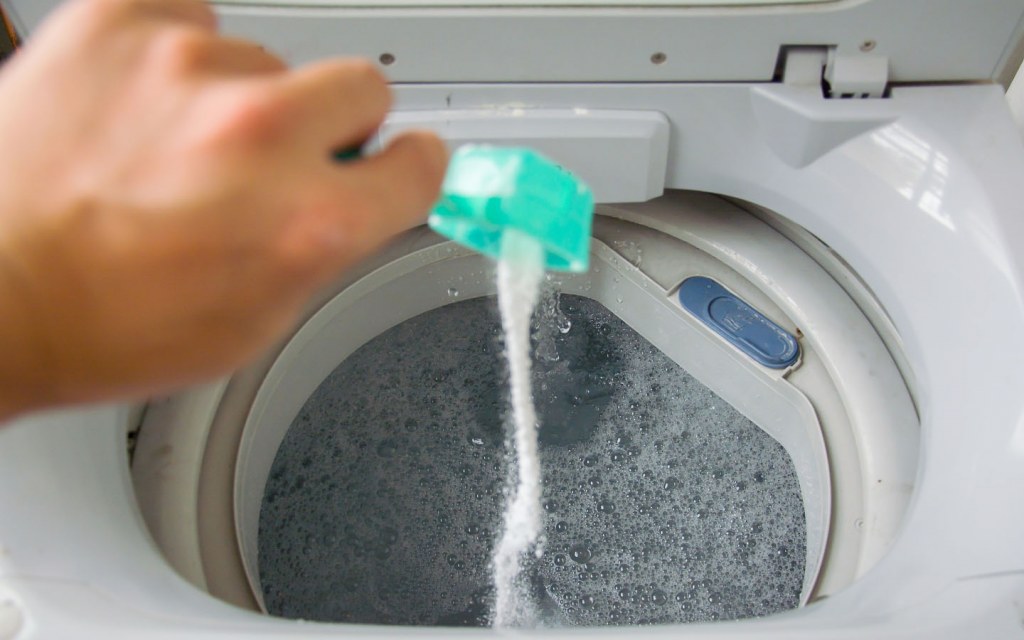 A small amount of baking soda in a load of laundry can do wonders for your clothes