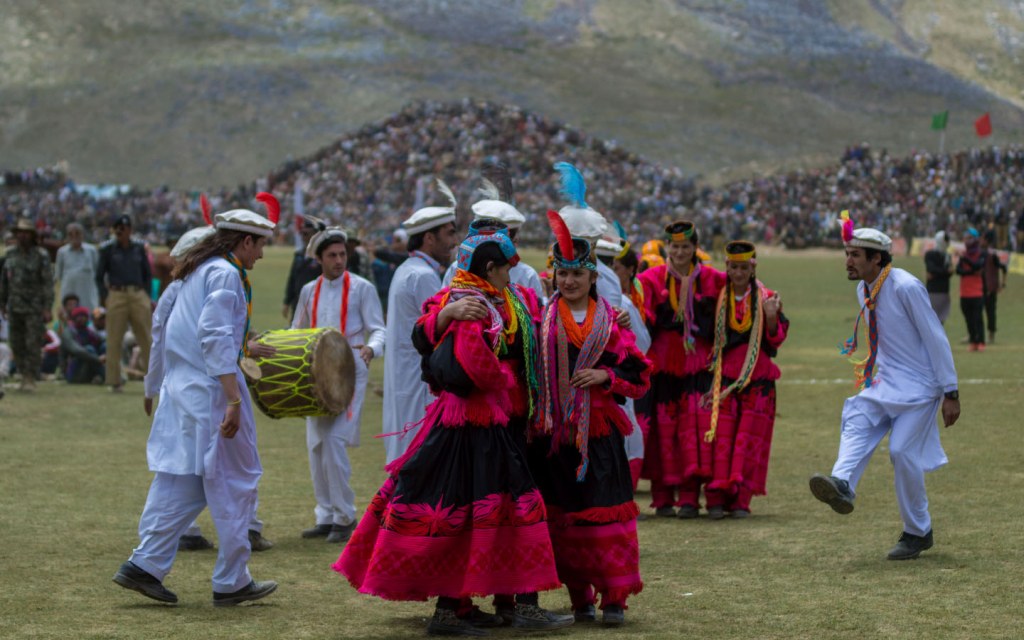 Different tribes of Chitral gather at the Shandur Polo Festival, including the people of the Kalash Valley