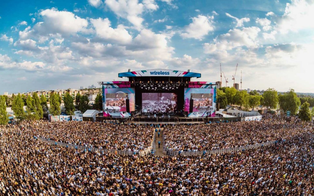 Finsbury Park in London is the venue for the Wireless Festival