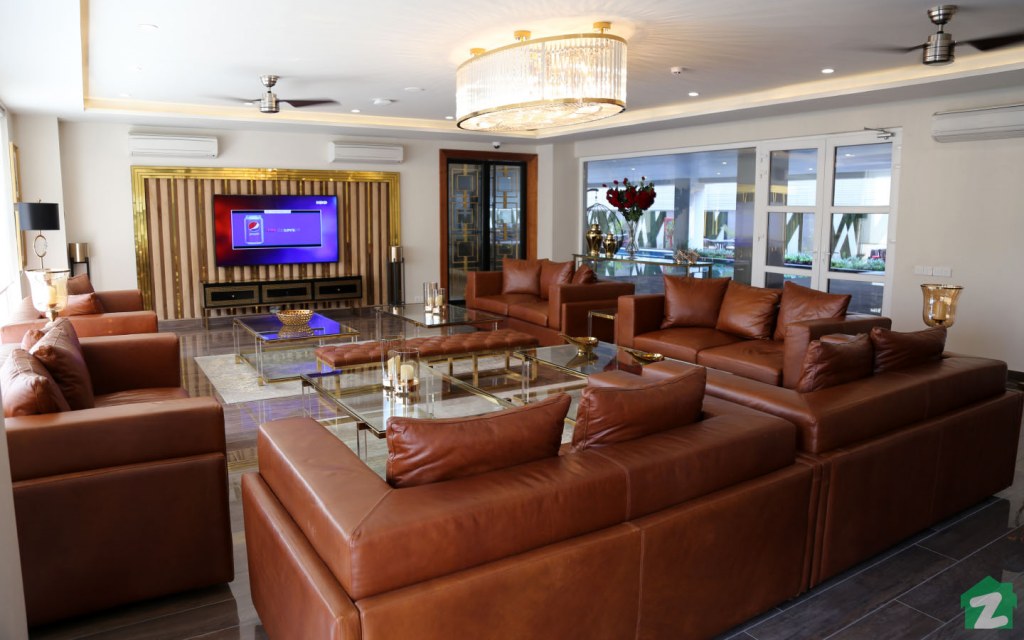 Watch a match or just chill and relax at the lounge inside Casa Reina