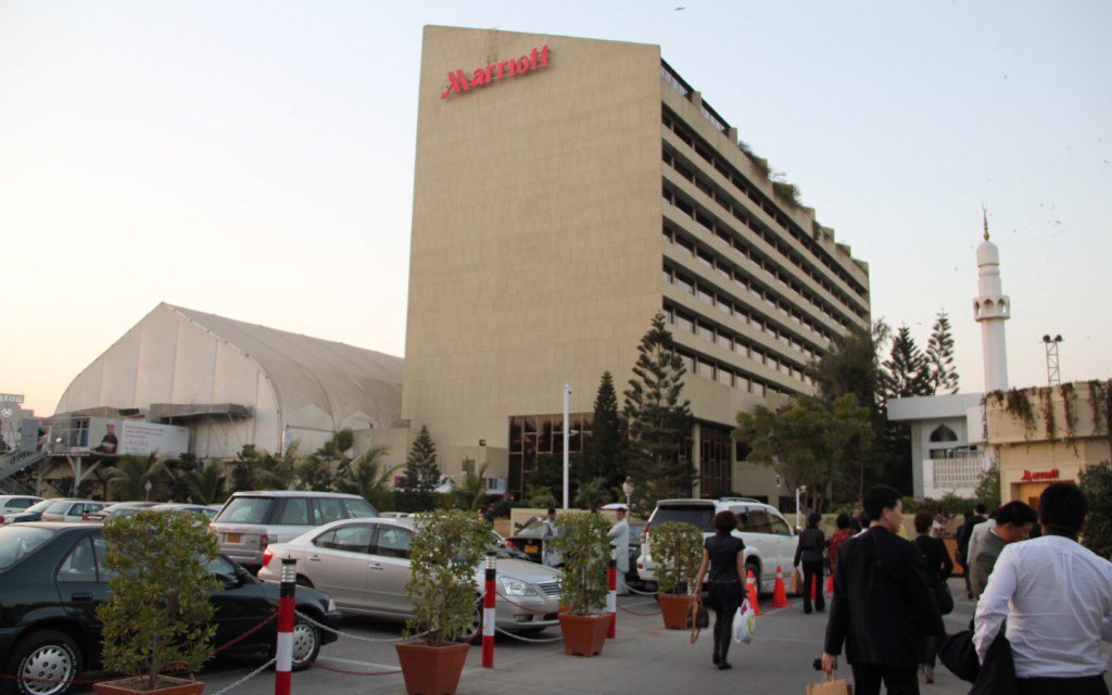 Marriot Hotel is a luxury hotel in Karachi