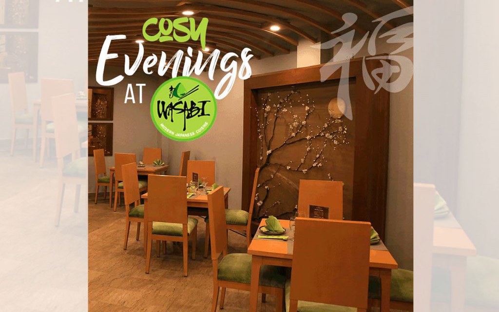 Wasabi has two branches in Lahore, one in DHA and the other in Gulberg