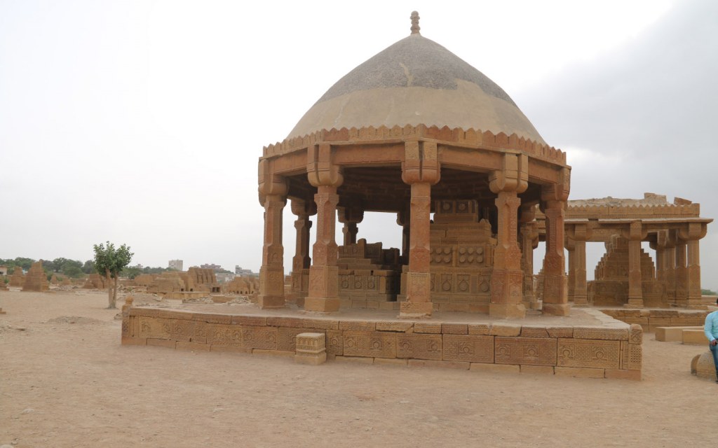Magnificent architecture of chaukhandi tombs