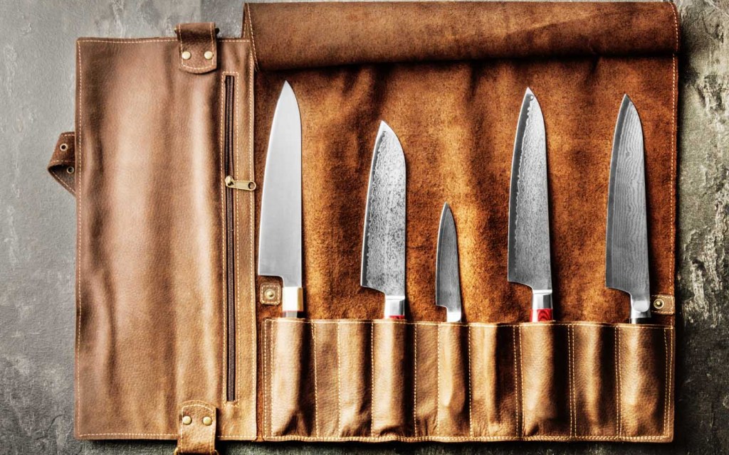 kitchen knives are among items not allowed on planes