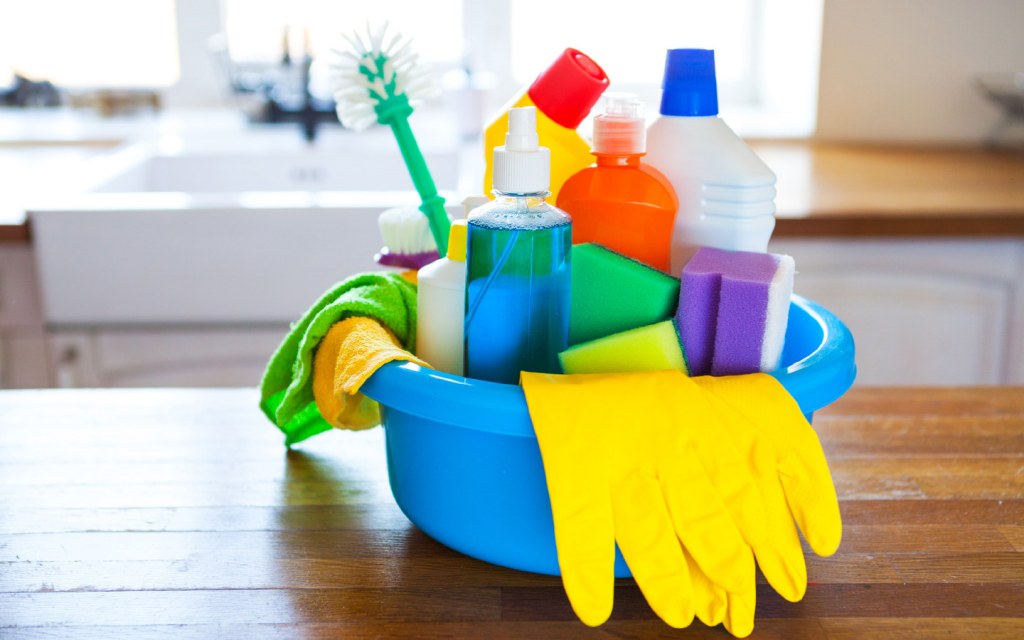 cleaning things inside your home