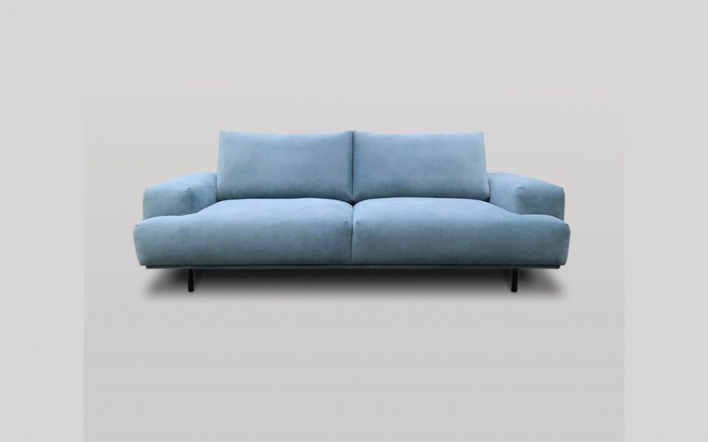 Modern couch for a living room by Interwood
