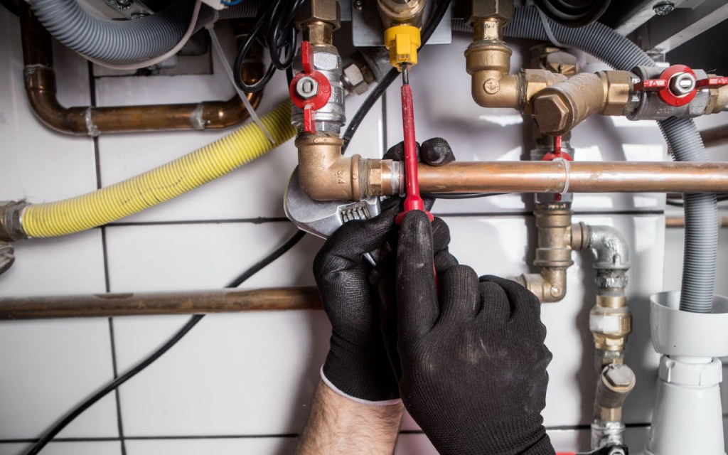 Hire expert plumbers and electricians to help you wire the house and add the pipes.