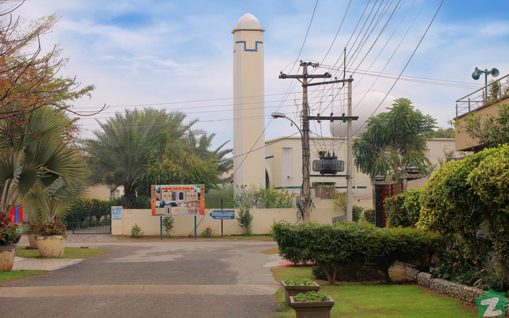 Mosques, Parks and other public spaces are located in every sector of WAPDA Town, Lahore