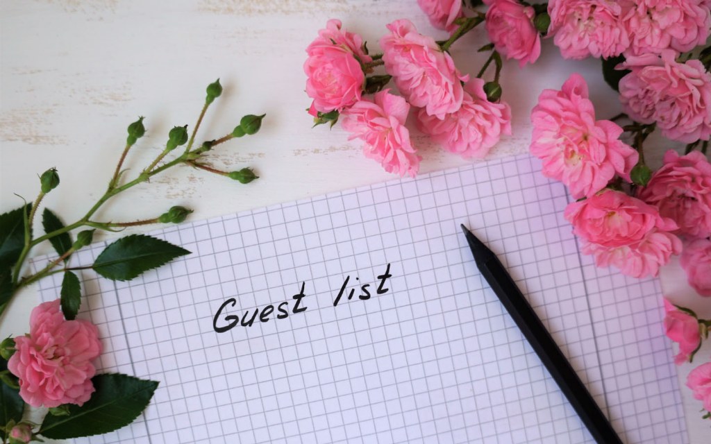 Finalising guest list can help you save money on event planning as well 