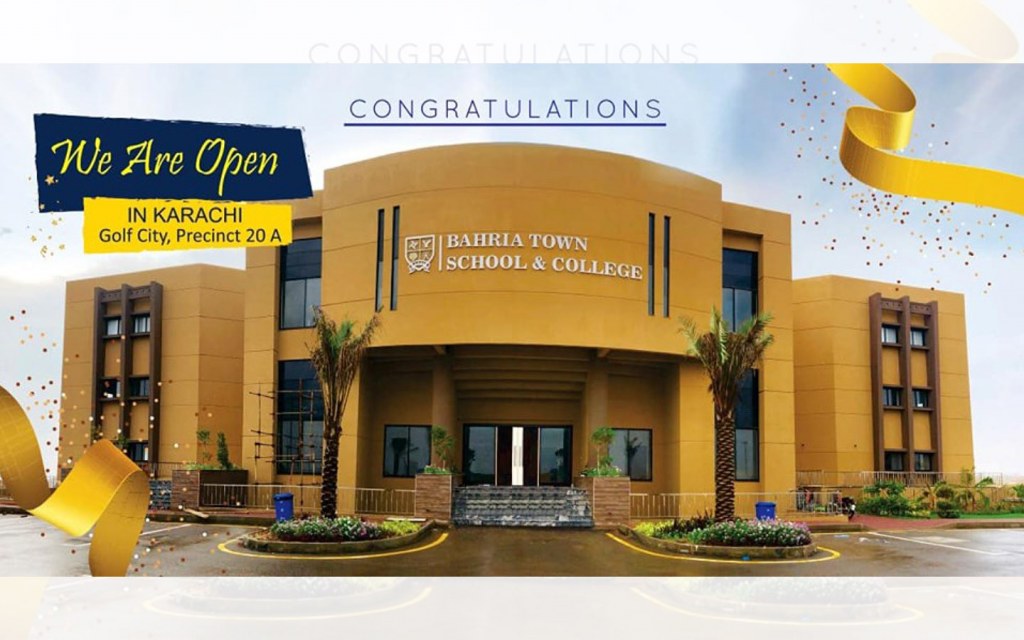 Bahria Town School and College's second campus is now open