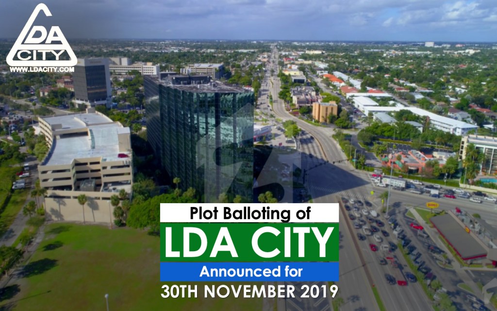 LDA City’s plot balloting is set for 30th November