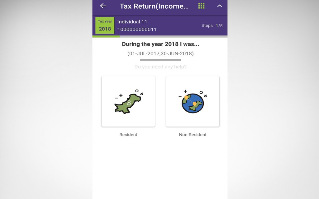 File tax returns via FBR's Tax Asaan App 