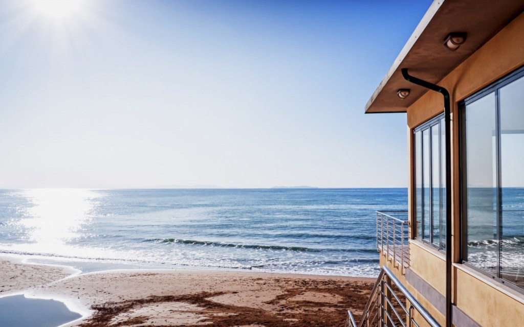 Property near beach has a higher resale value