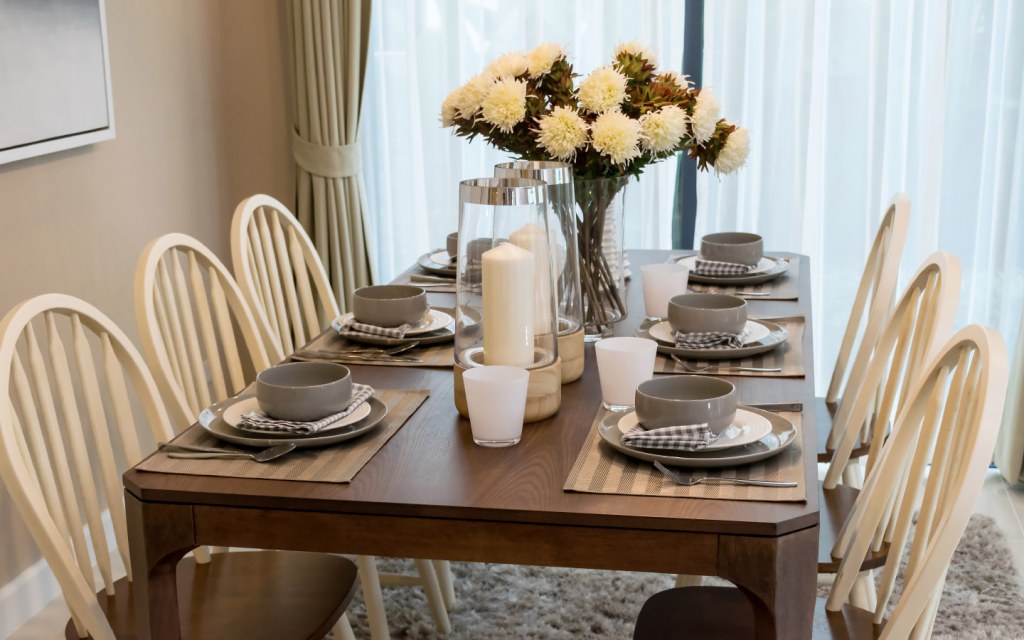 Dining table is the most important furniture in a dining room