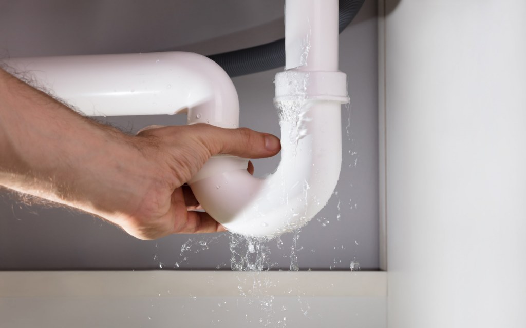 Concealed Plumbing looks great until it springs a leak and dampens your walls