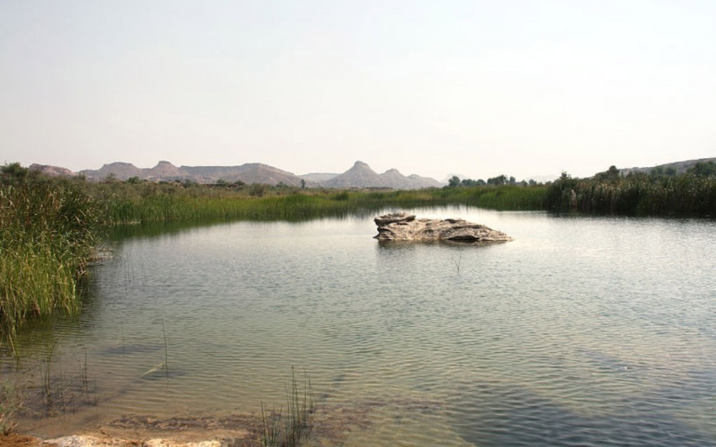 A small lake in Kirthar National Park