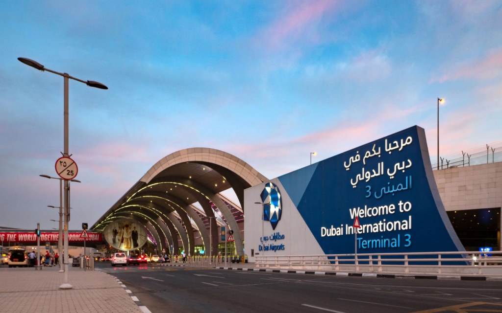 You can visit Dubai via three major airlines