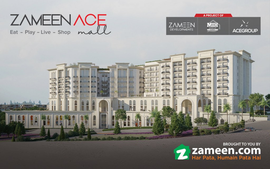 Zameen Ace Mall at day time