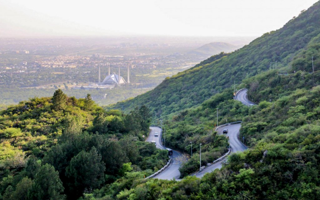 Margalla Hills in Islamabad