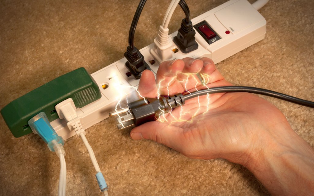 Outdated electrical wiring will generally result in electric shocks
