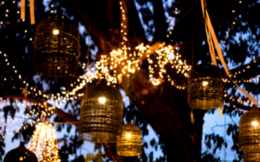 Put some lights in your outdoor area
