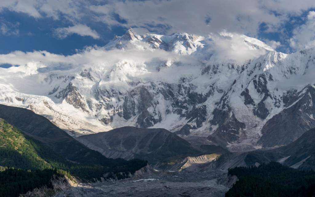 Nanga Parbat is the highest peak in the Himalayas