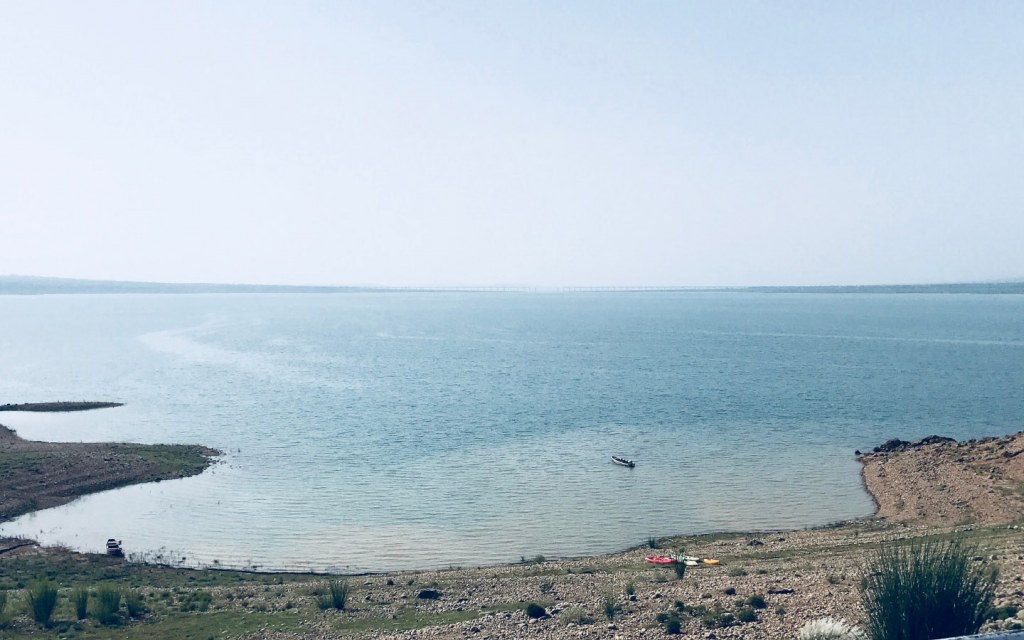 Mangla Dam is the second largest water reservoir in Pakistan