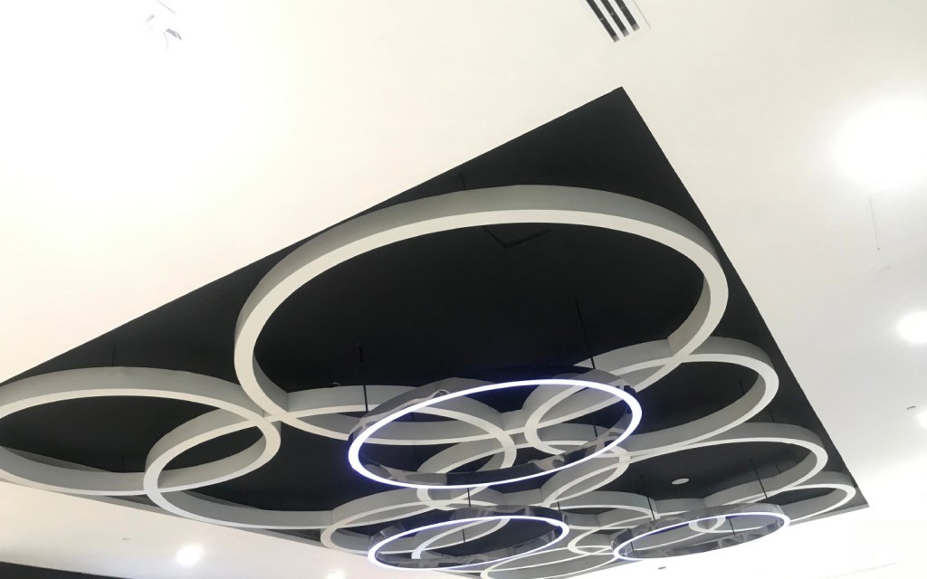 False ceiling designs must be maintained and cleaned