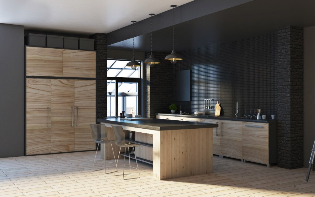 Home decor trends for 2020 include Black Kitchen