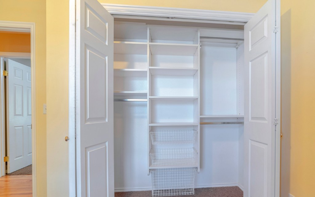 Built-in cupboards can also be installed in the pantry