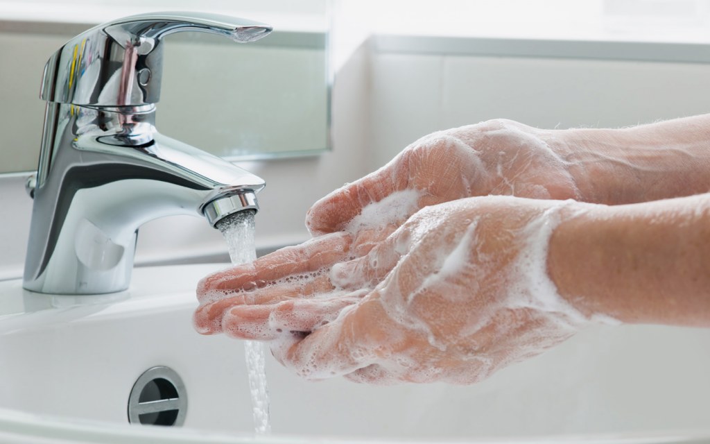 Make sure to wash your hands regularly with handwash