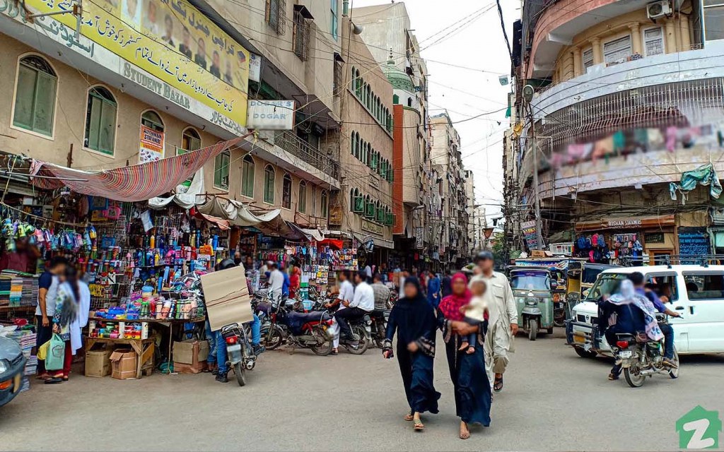 Urdu Bazaar book market in Karachi