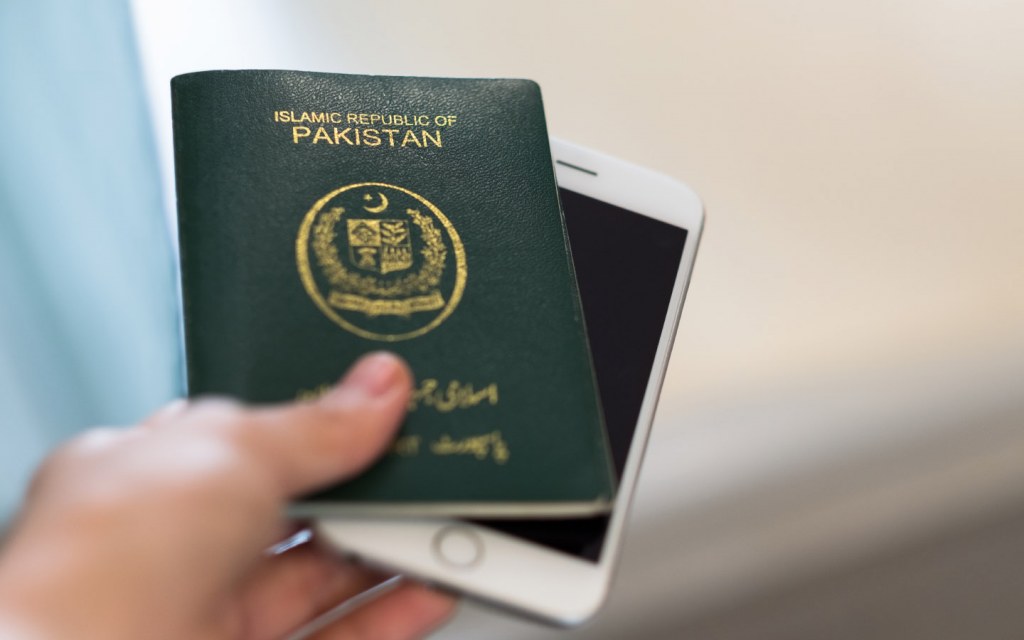 Green passports held by citizens in Pakistan