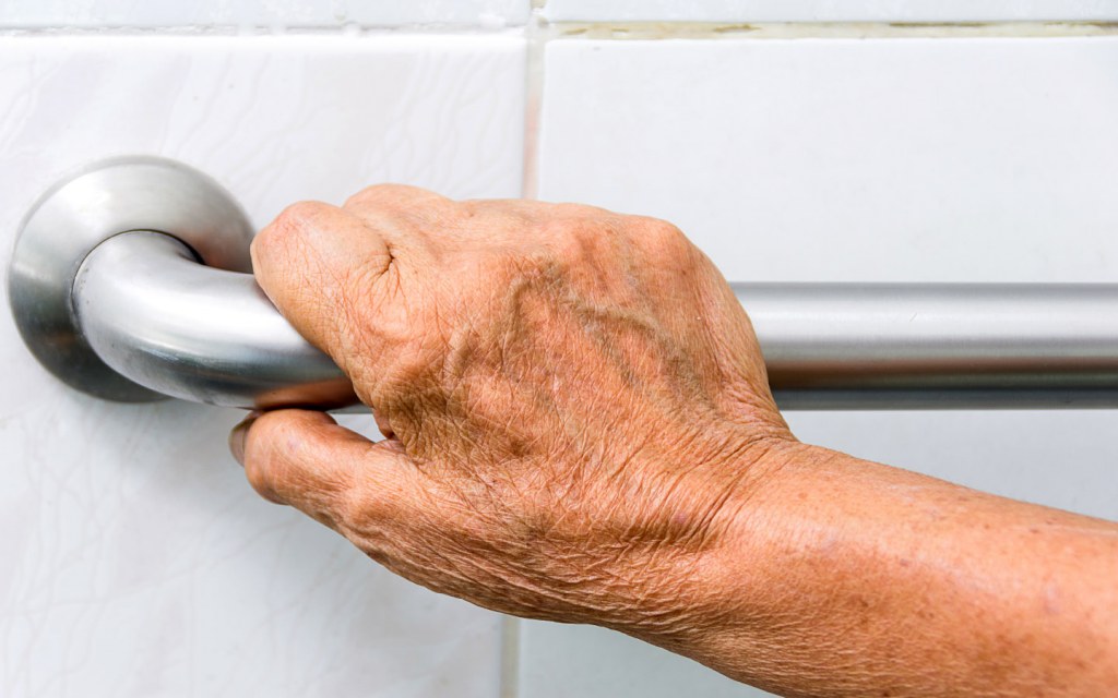 Install grab bars in your home