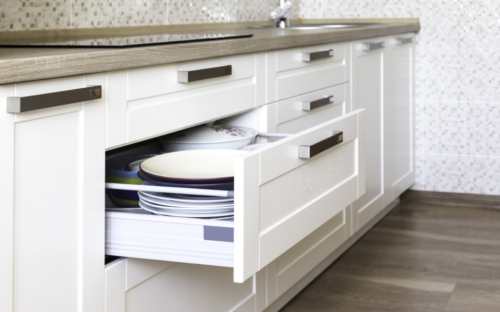 Properly furnished shelves and cabinets increased the rental value of your home