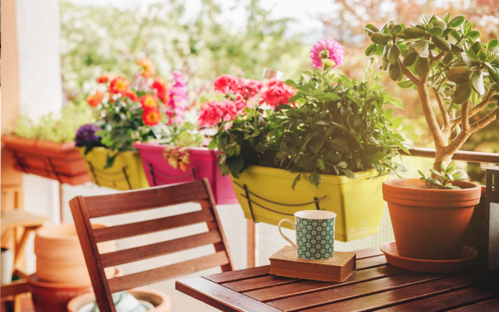 A terrace or balcony can increase the rental price of your home