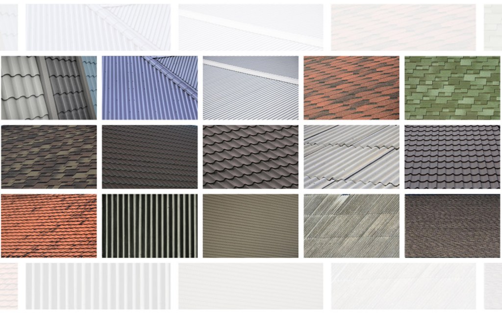 Tile, concrete, metal and wood are the most common roofing shingles